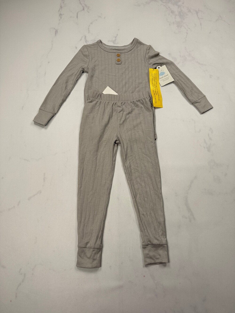 Cloud Island Sleepwear Jumpsuit Gray Modern Slim Fit - Boys 4T
